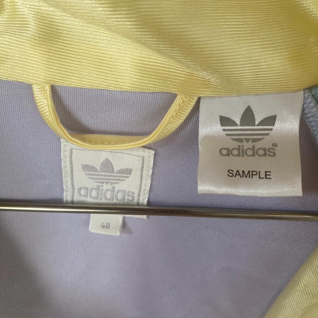 アディダス adidas ジャージ トラックジャケット　サンプル？レア？　Ｍ相当