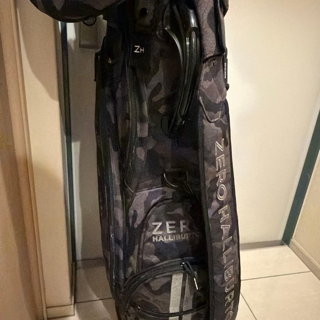 ZERO HALLIBURTON カモフラージュ ゴルフバッグ