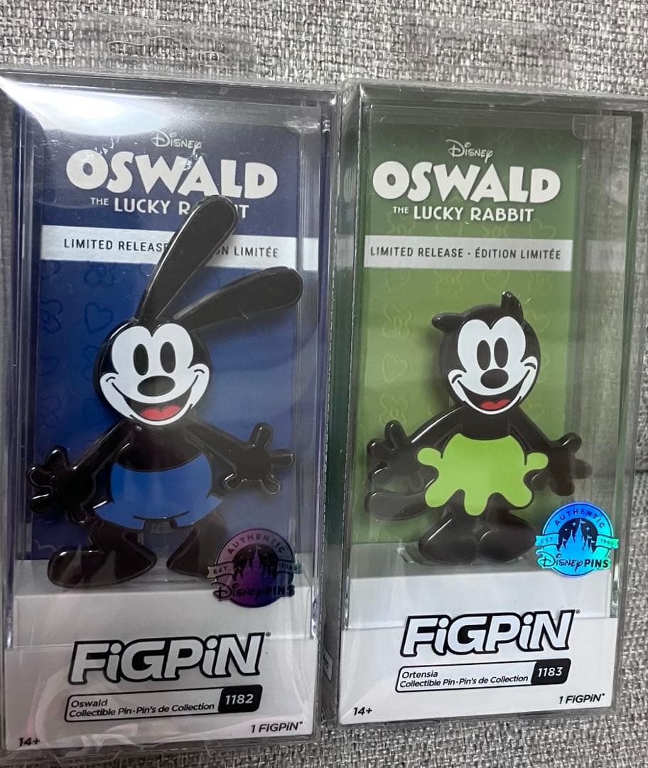 オズワルド オルテンシア フィグピン figpin ピンバッジ