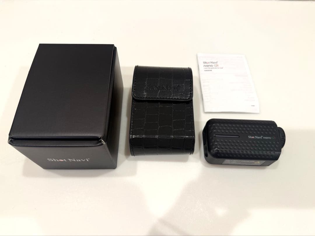 ショットナビshot navi nano gr 計測器 距離計レーザー 2024
