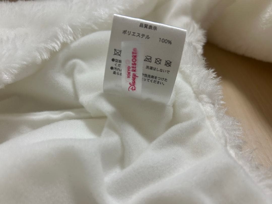 ミニー マフラーキャップ ファンキャップ ホワイト ディズニー