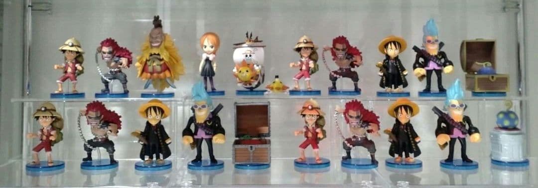 80体コンプリート　ワンピース　ワールドコレクタブルフィギュア　トレジャーラリー