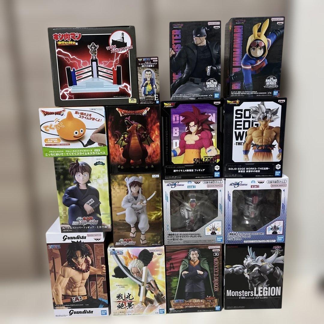 男キャラ　フィギュア　まとめ売り　16点