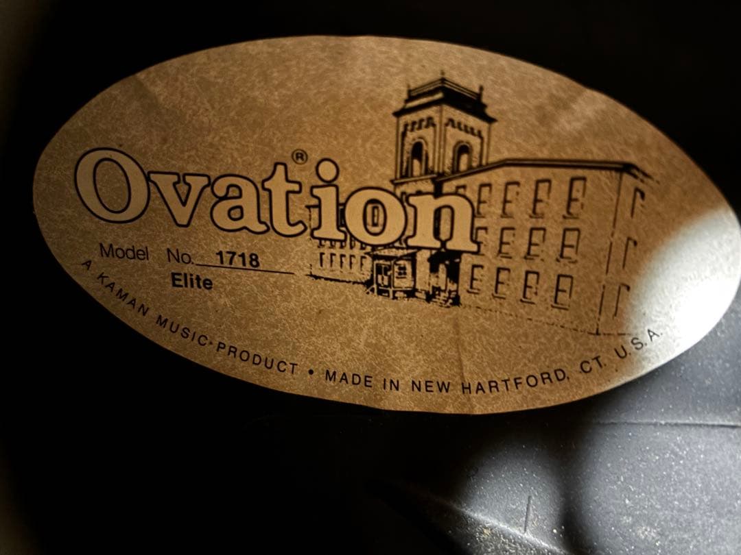 ギター Ovation 1718-Elite USA