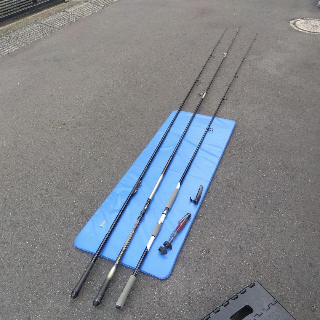 ダイワ カーボン投げ竿 3本セット