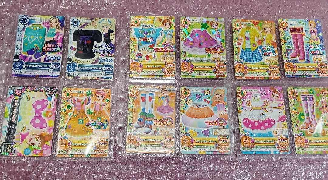 アイカツカード オーロラキスリボンなど プレミアム 初代 引退品