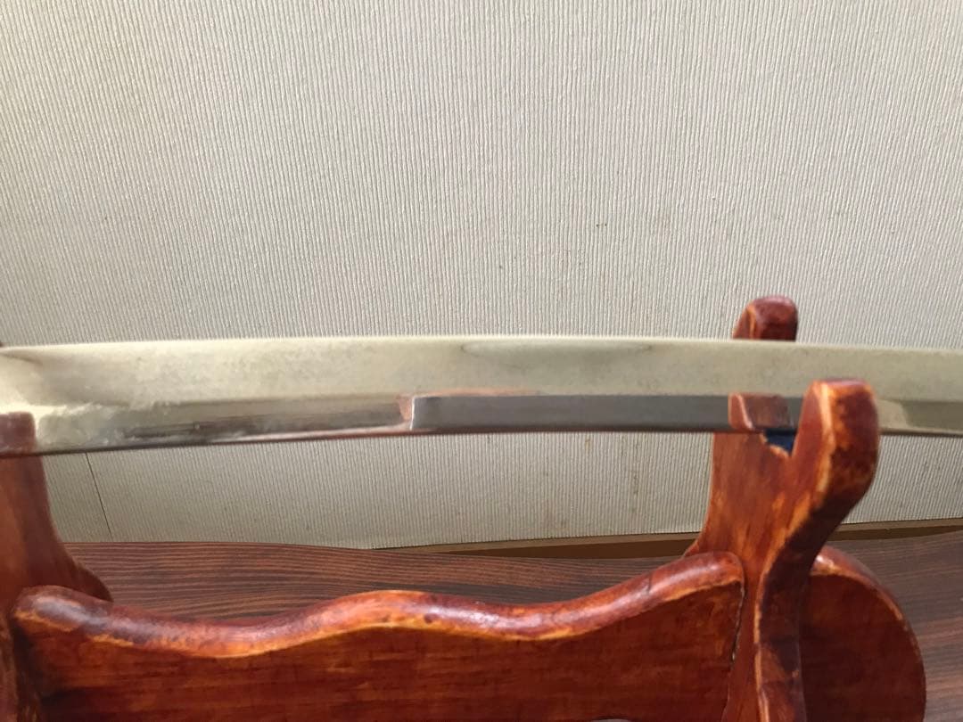 古い模造刀脇差、小柄付