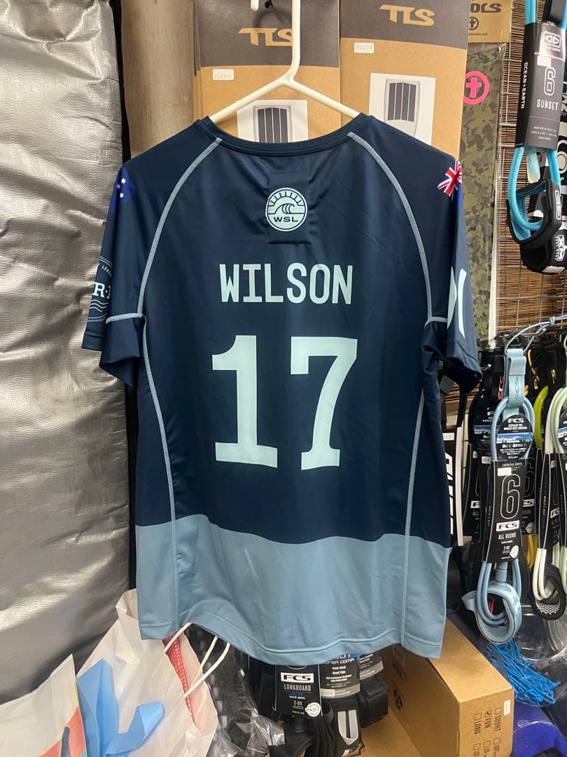 ラスト1枚！wslゼッケン　ジュリアン　ウィルソン　Mサイズ