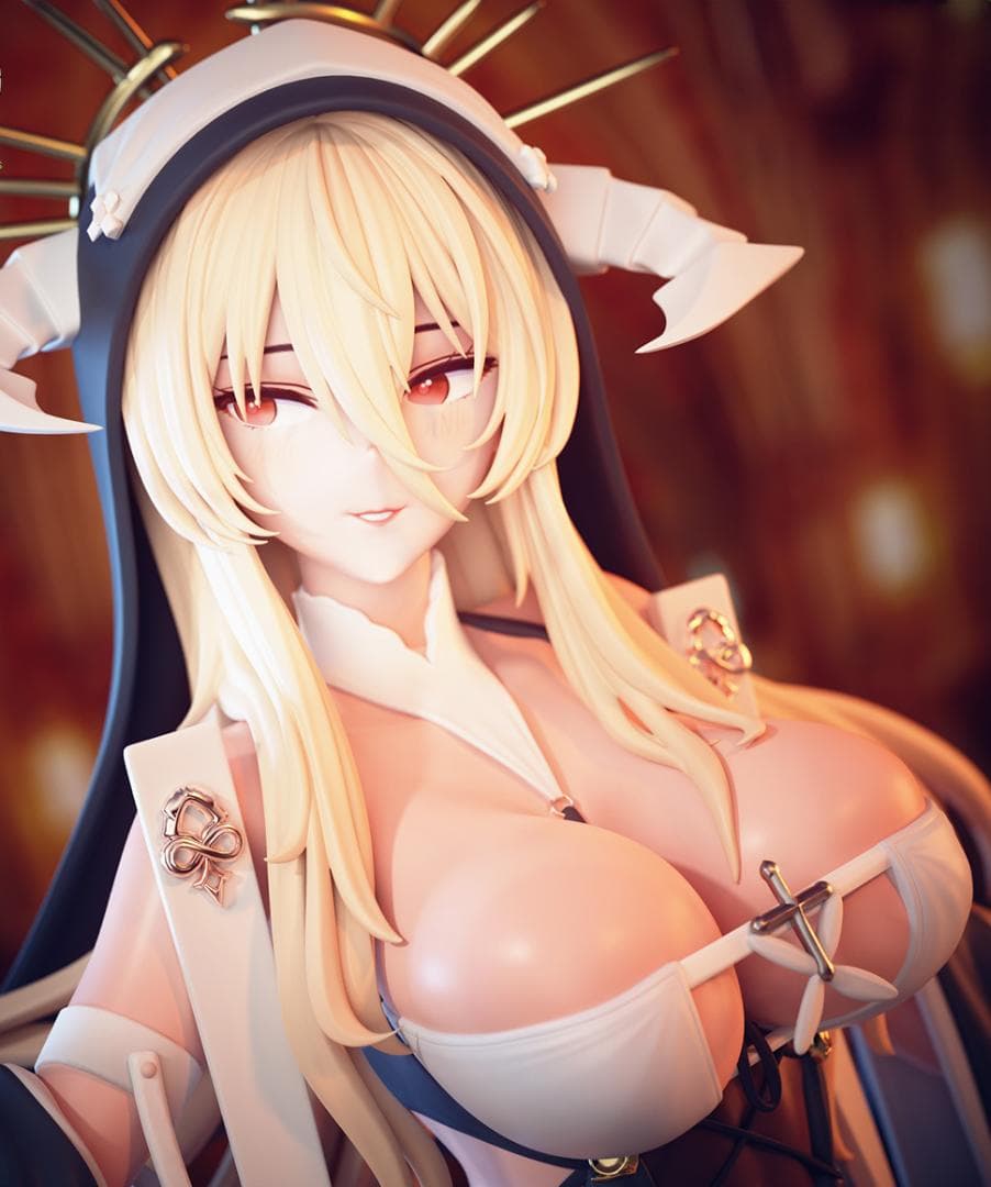 25ｃｍ　インプラカブル 1/7 アズールレーン ガレキ 未塗装未組立　アズレン