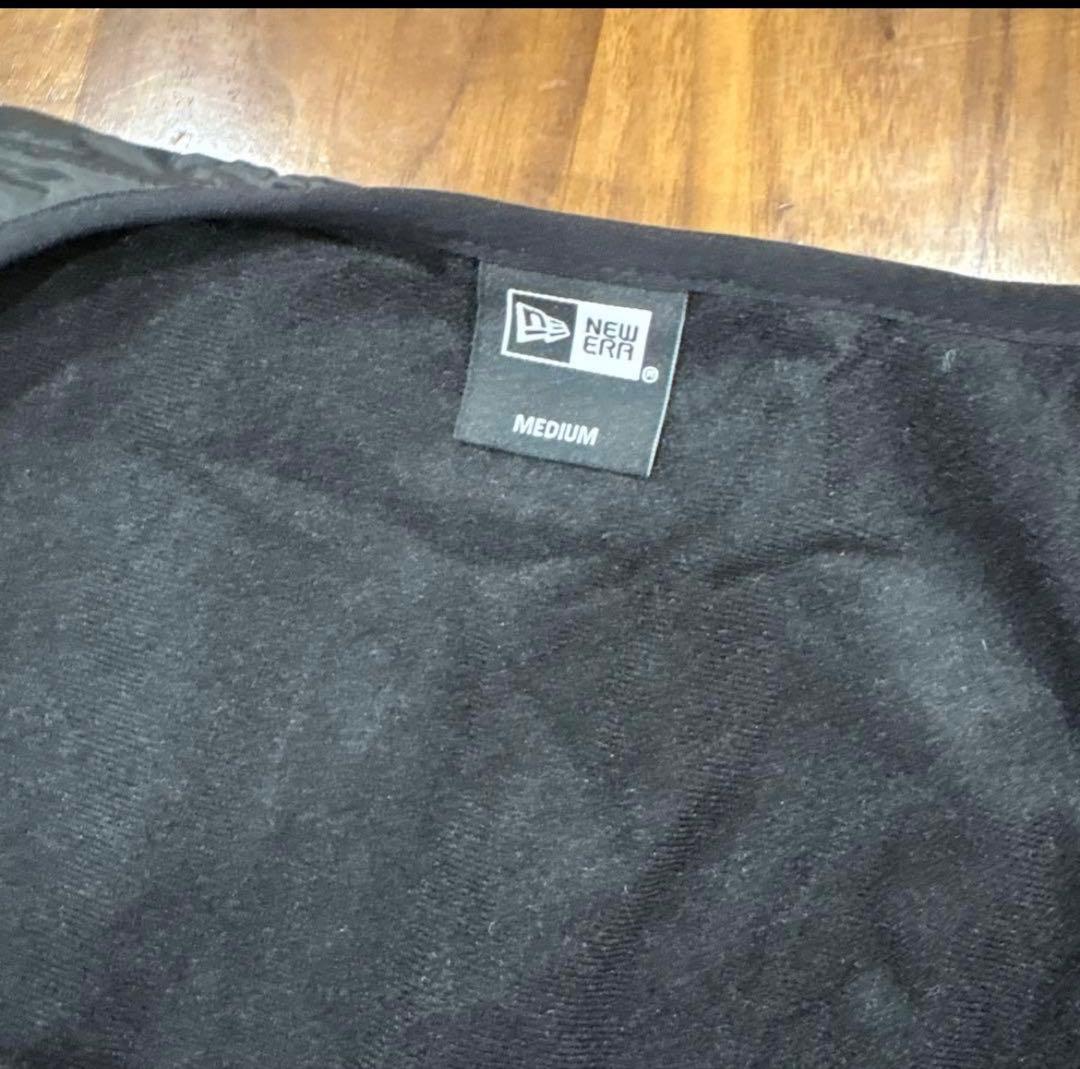 NEW ERA メンズベスト ブラック M 収納袋付き
