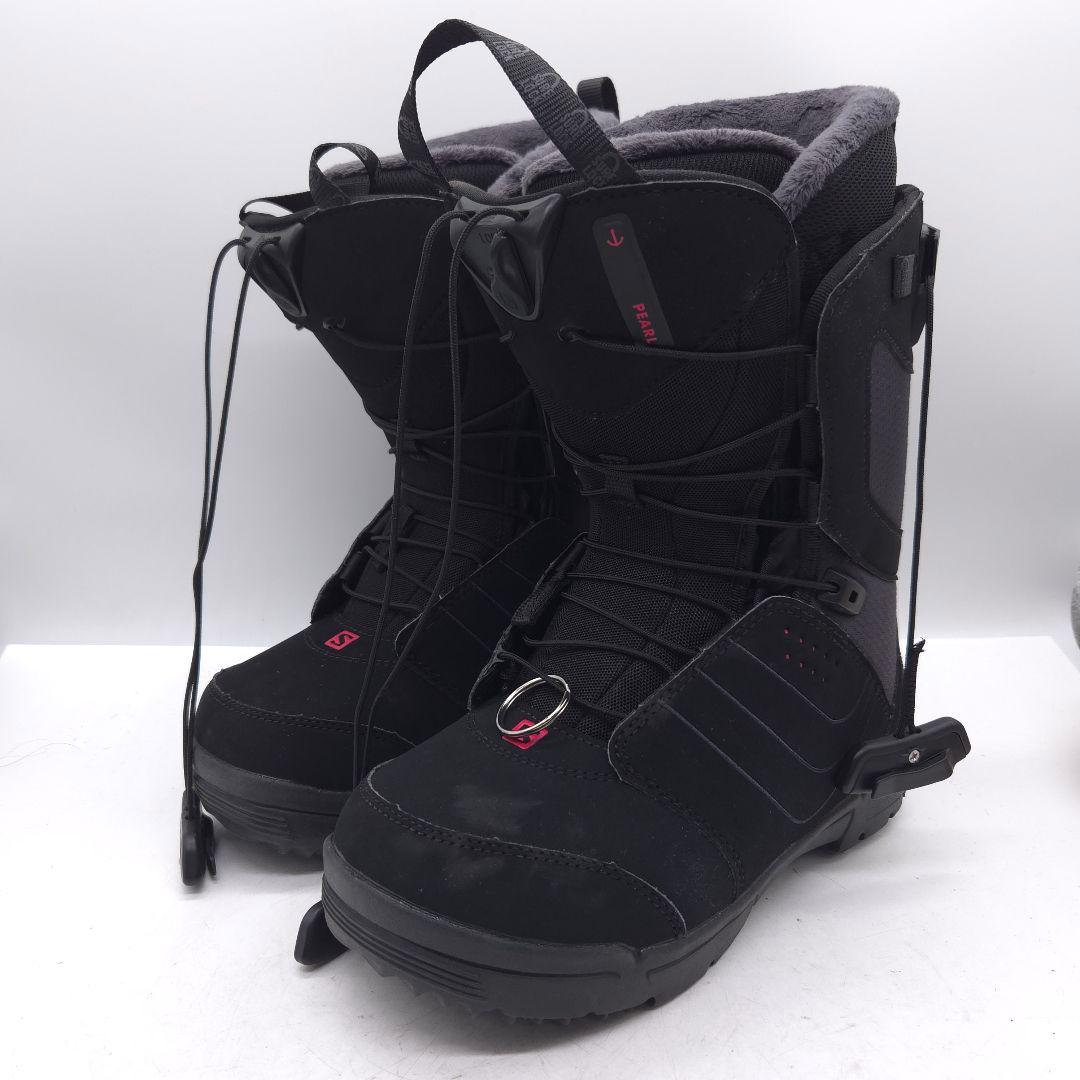 SALOMON サロモン スノーボード ブーツ 23cm ブラック 402151