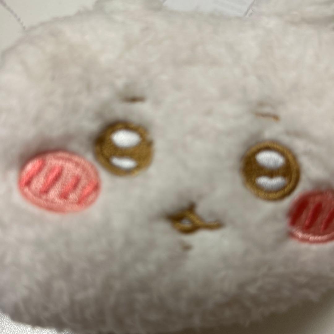 ふわふわ顔のぬいぐるみ