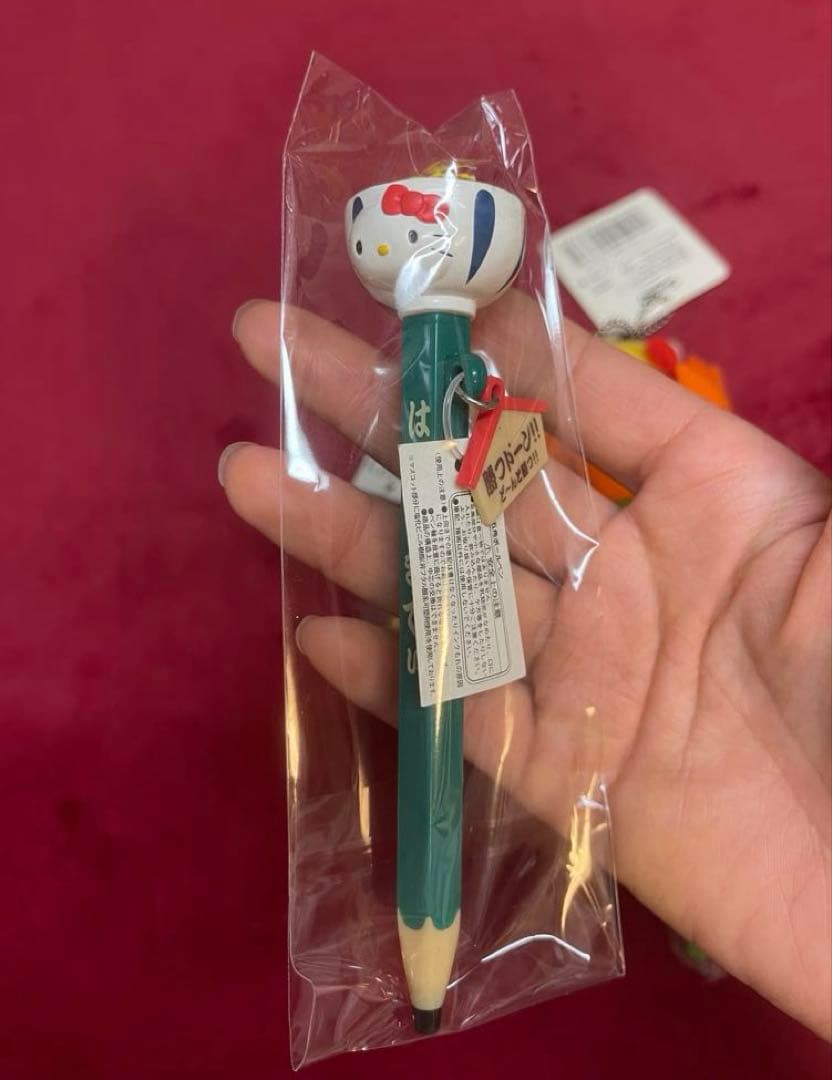 レア·タグ付き☆ご当地キティ 花 妖精 キーホルダー ペン 3体 ぬいぐるみ