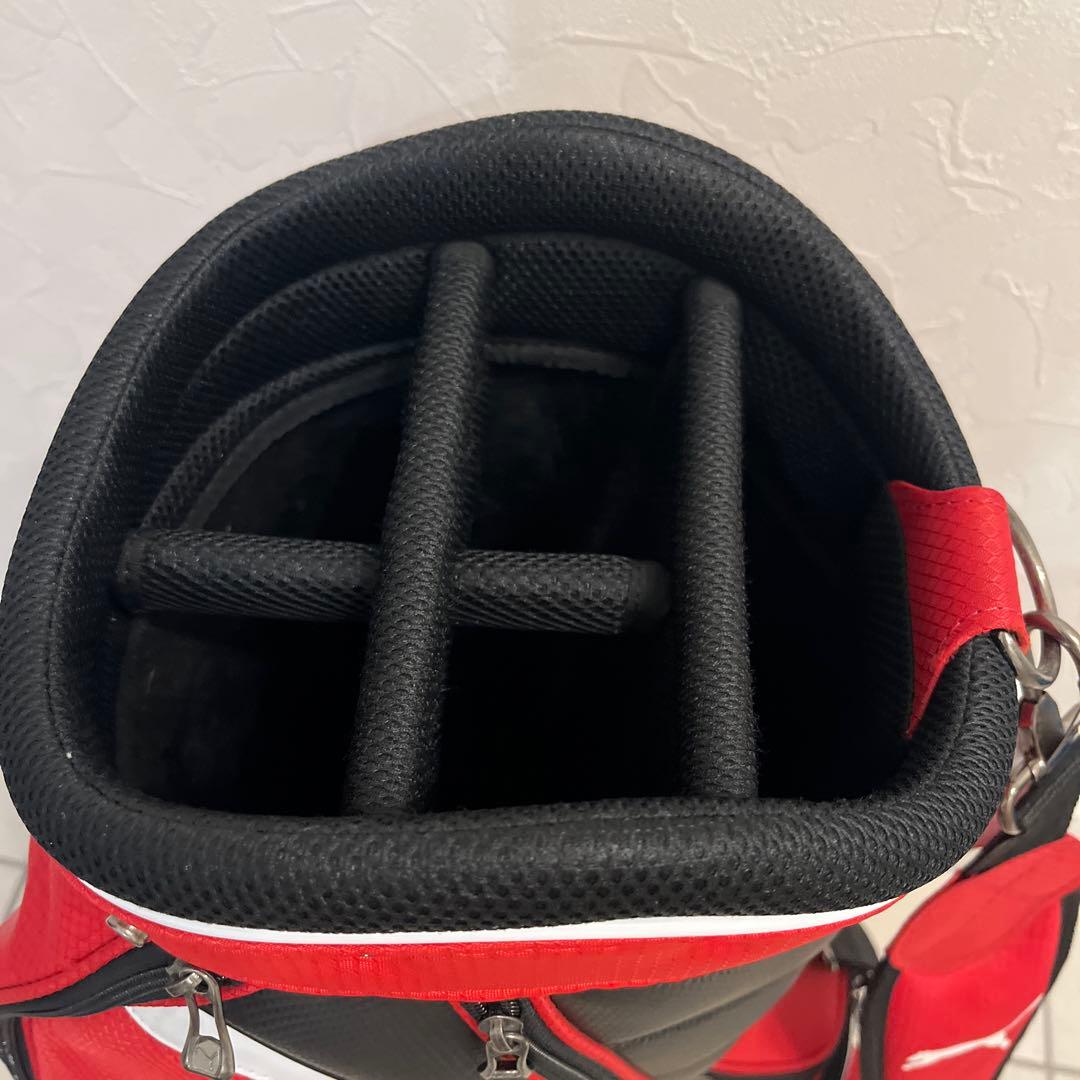 PUMA レッド キャディバッグ