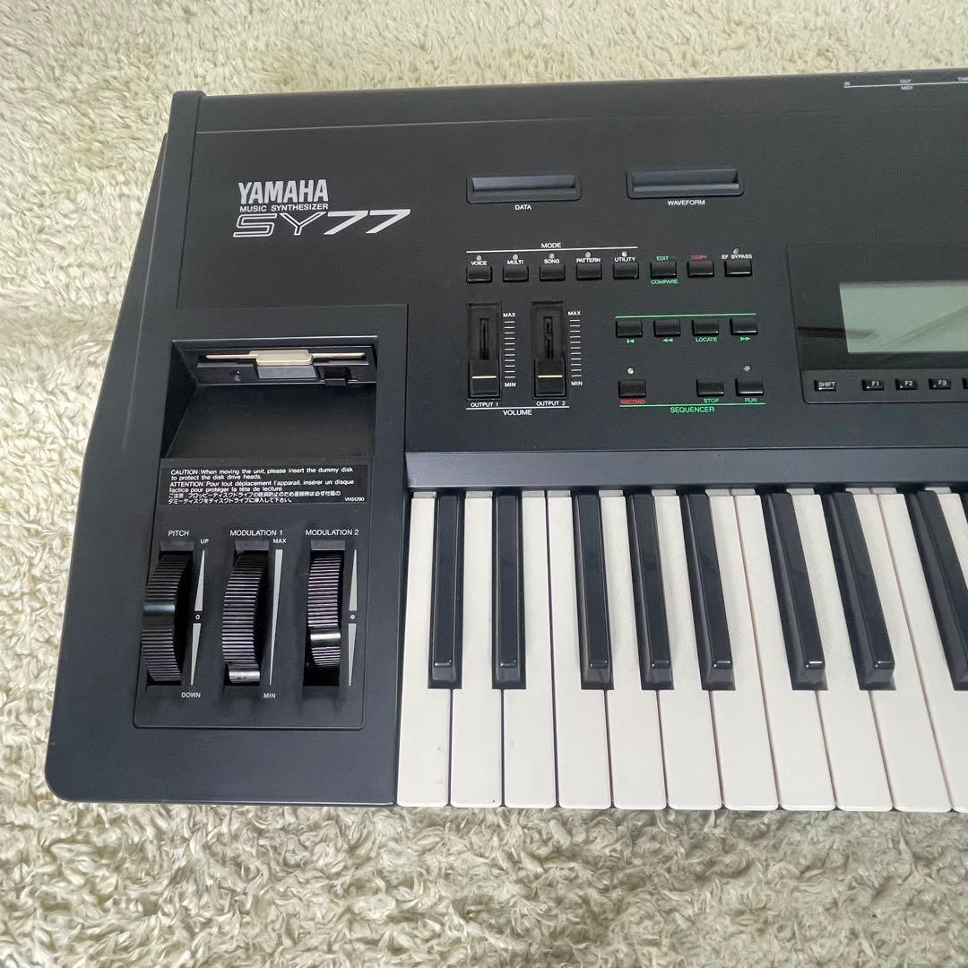 YAMAHA SY77 シンセサイザー【ジャンク】