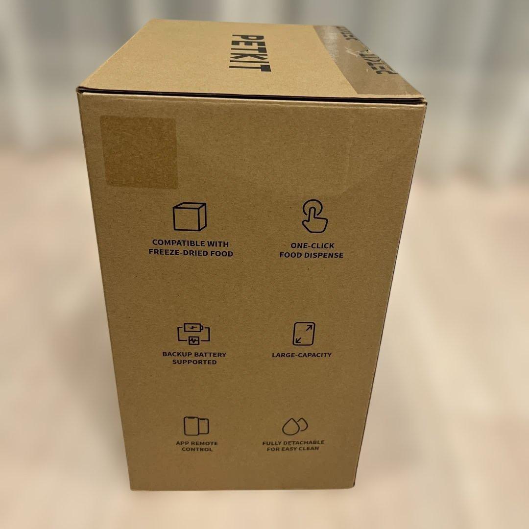 カヲル子 PETKIT 自動給餌 P570 / グレー【未使用品】