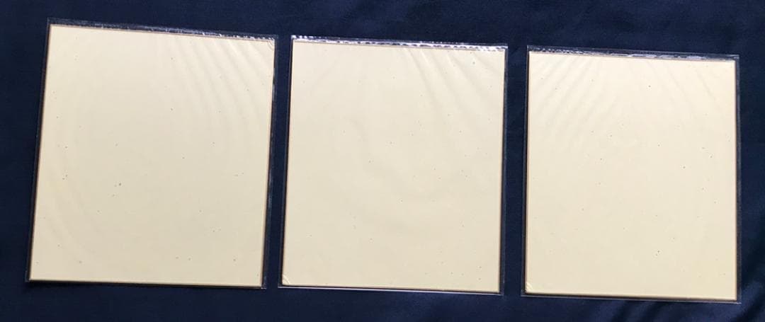 ★ZARD 坂井泉水　直筆「色紙 ３枚」