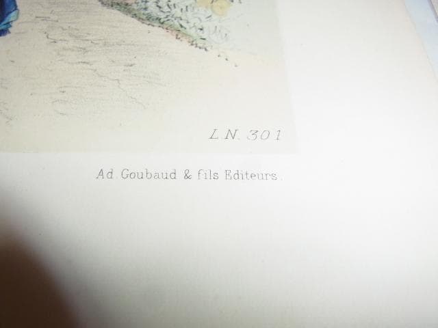 1881年銅版画◆フランス ファッション誌『ラ・モード・イリュストレ』No.22