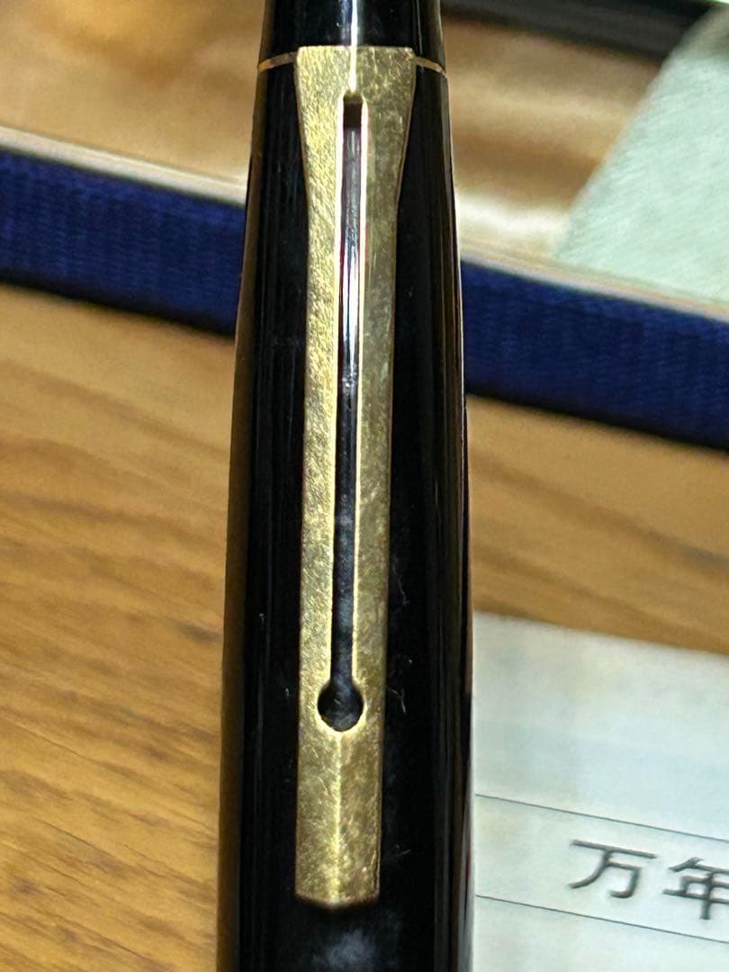 PILOT 万年筆 黒 金ペン先&ボールペン