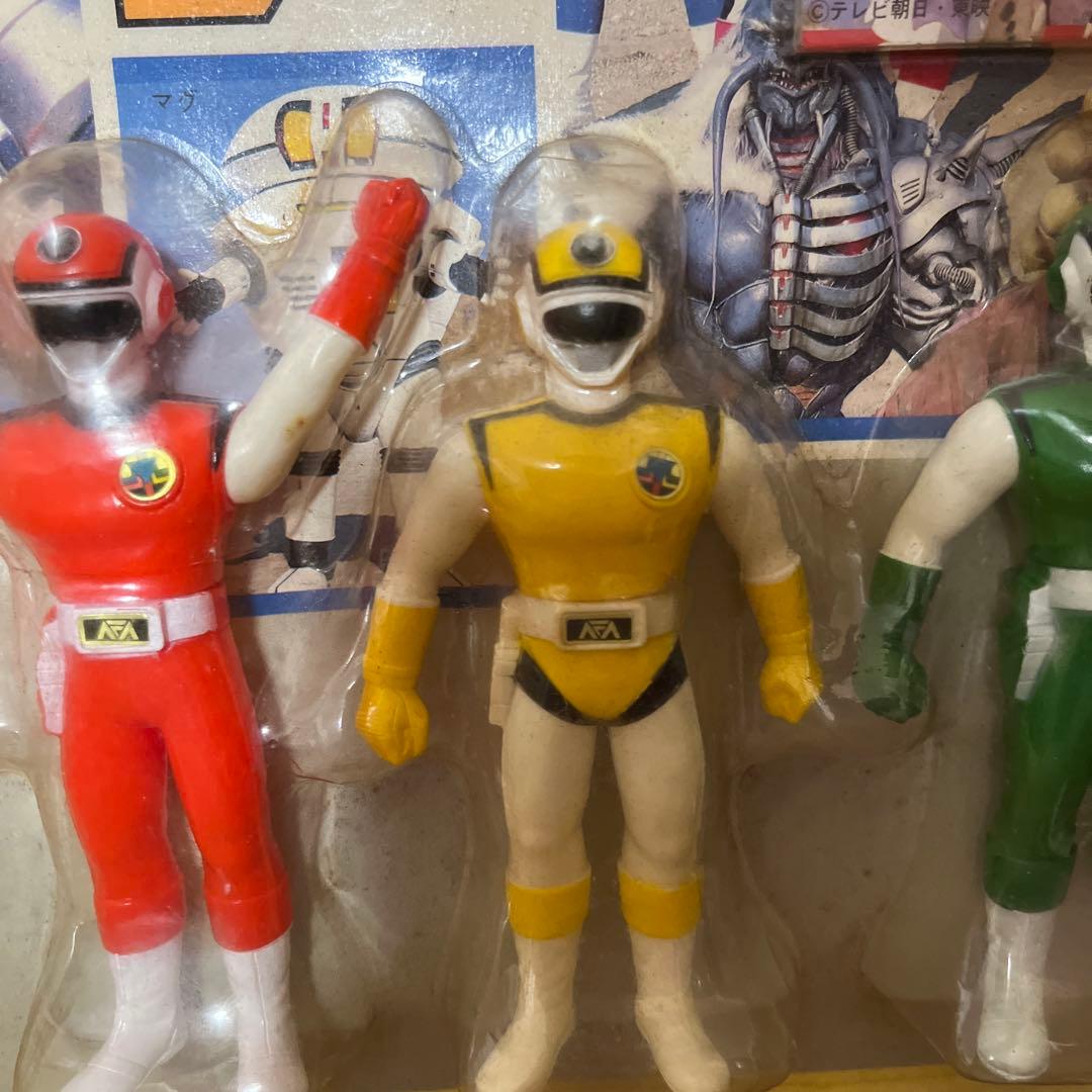 ⚠️未開封デッドストック　超新星　フラッシュマン　フラッシュファイブセット　当時物