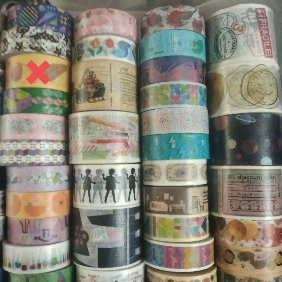 バラ売り可【イベント限定 ほぼ廃盤】mt カモ井 マステ 巻き売り 180前後