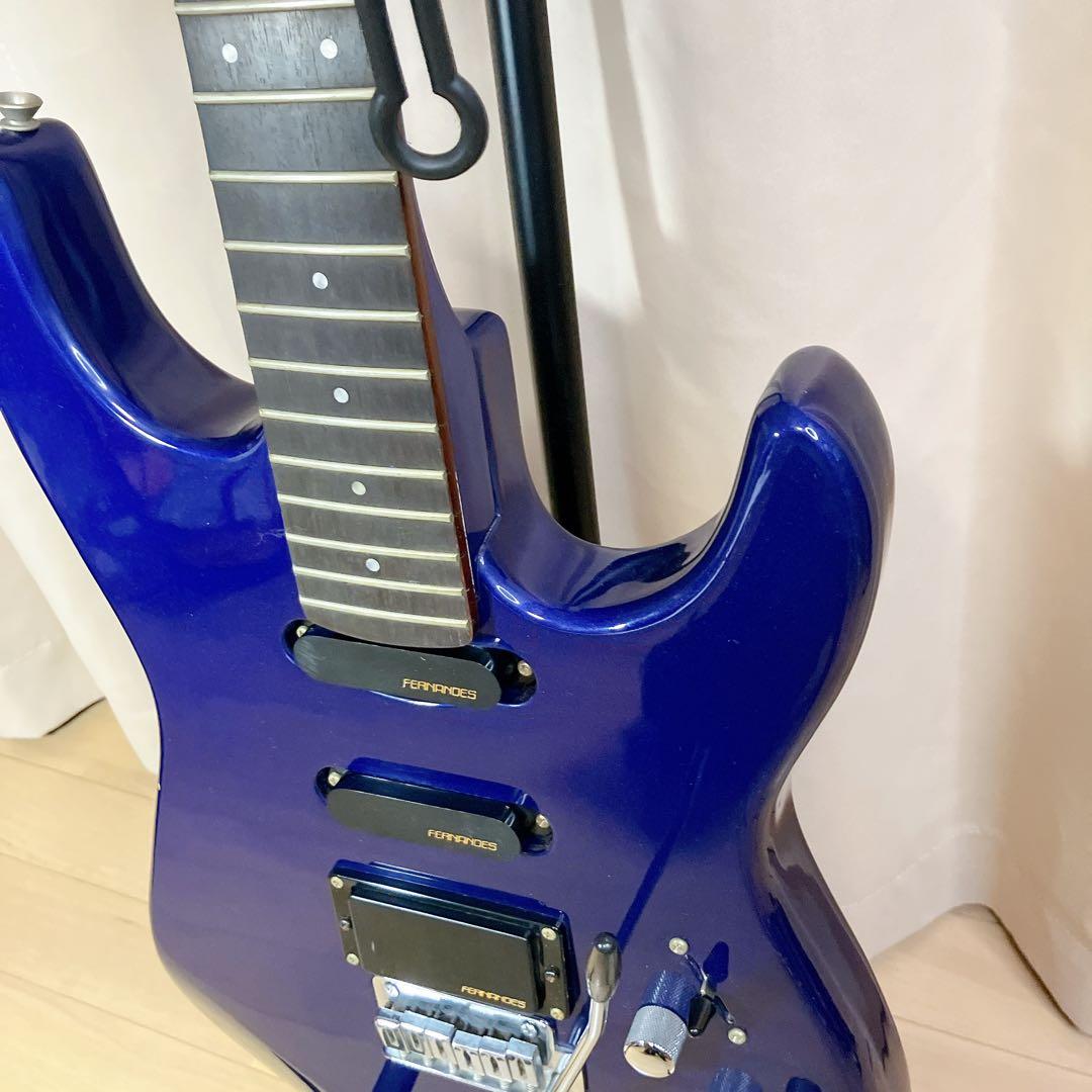 限定】FERNANDES LIMITED EDITION SSH 青 エレキ