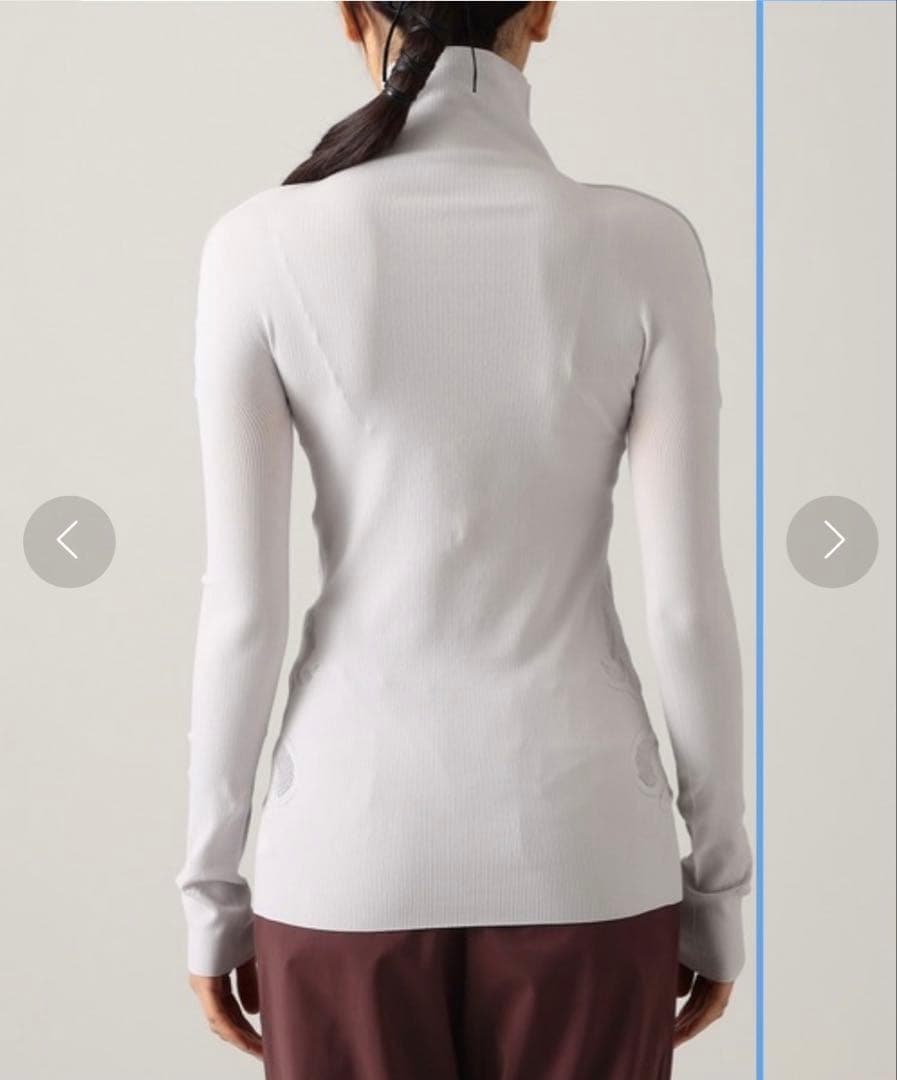 チャコット　ノーソーイング　アラベスクハイネックニット