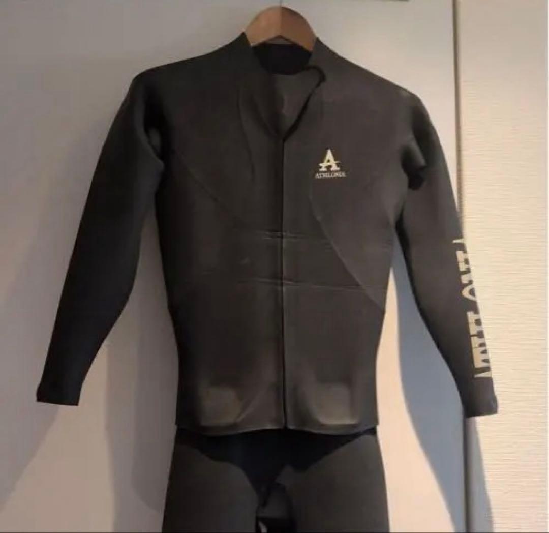 ウェットスーツ、トライアスロン用、athlonia、MLサイズ
