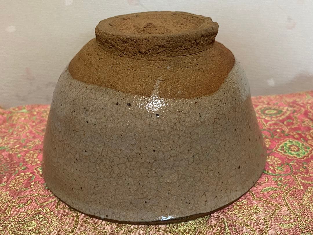 ♦唐津焼 無地唐津 茶道具 抹茶碗 作家物 骨董品