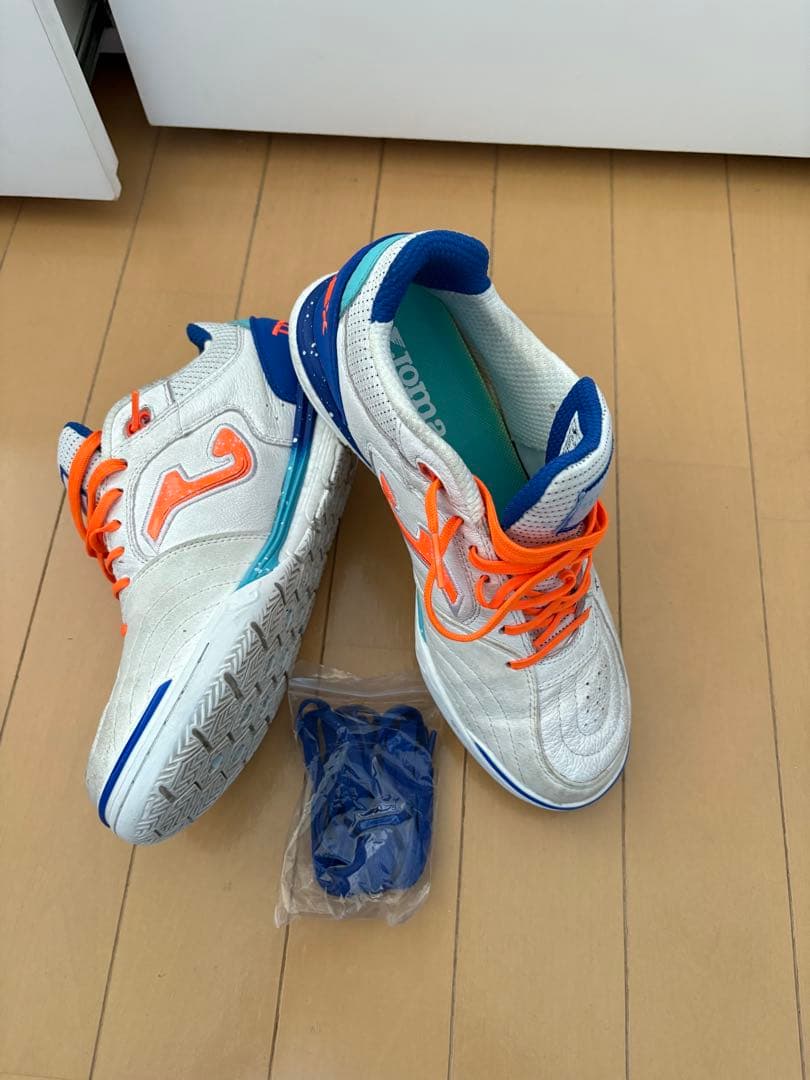 Joma サッカーシューズ ホワイト/オレンジ/ブルー