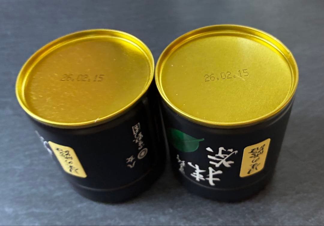 八女　抹茶 星野製茶園　星の露　Matcha 40g×2缶