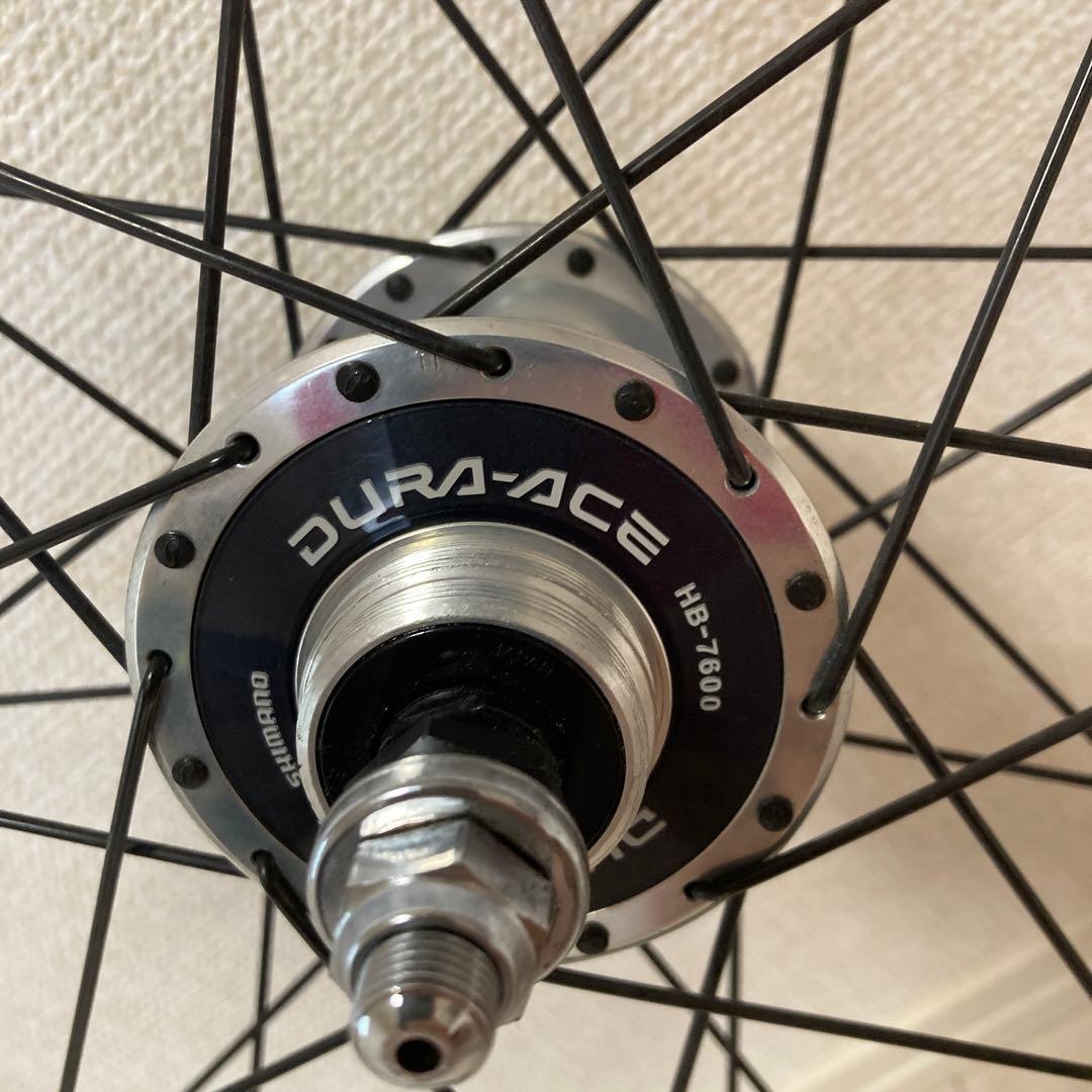 デュラエース hb7600 ハブ 32h 後 両切り