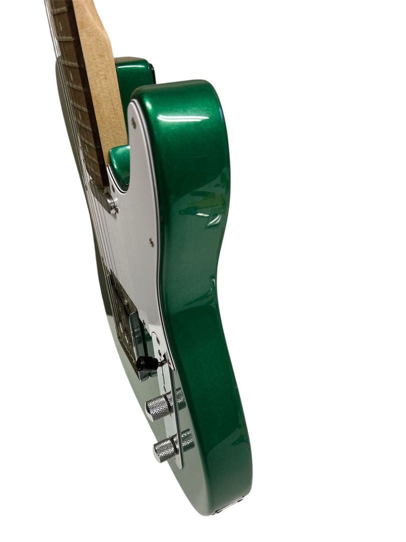 ★Bacchus エレキギター テレキャスタータイプ メタリックグリーン 現状品
