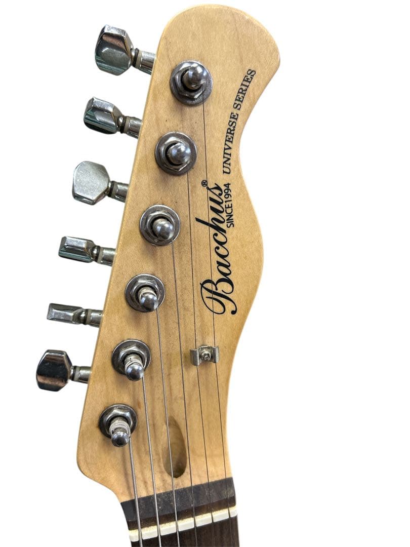 ★Bacchus エレキギター テレキャスタータイプ メタリックグリーン 現状品