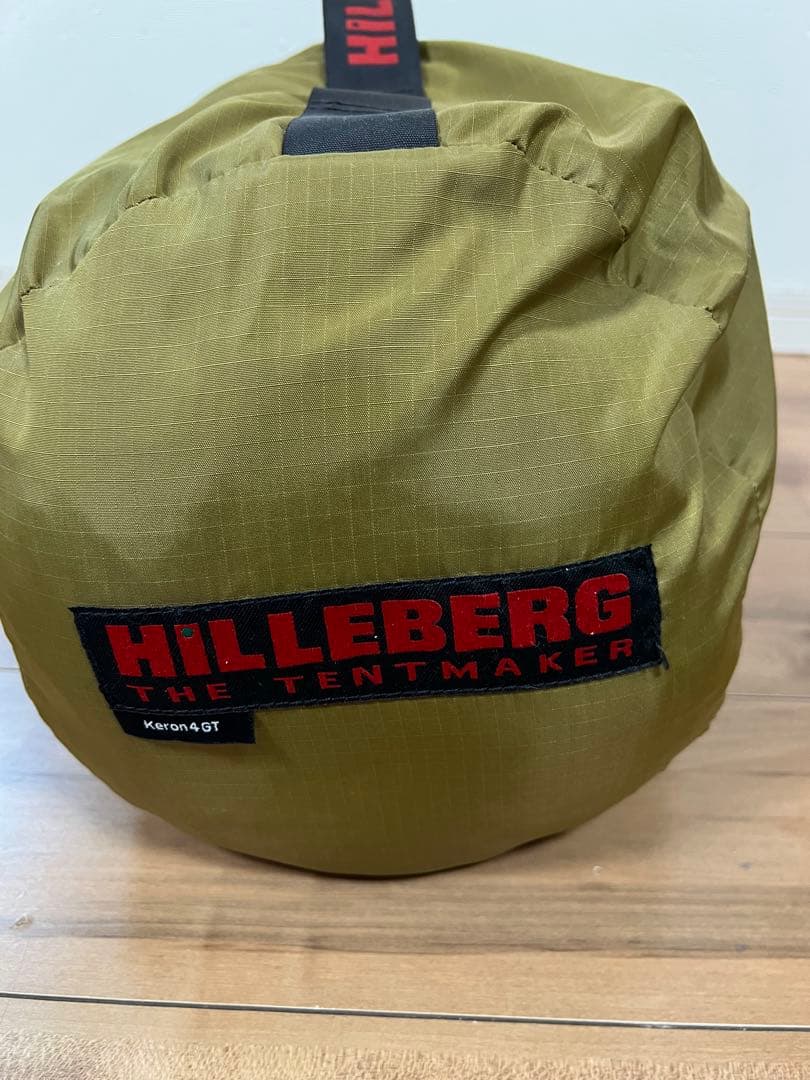 ヒルバーグケロン4gt テント 純正フットプリント付き