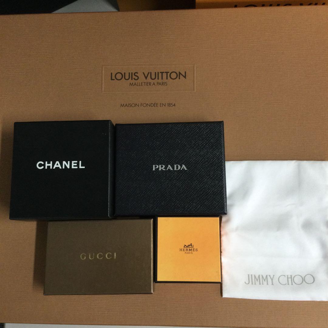 色々なブランド 紙袋 空箱 ルイヴィトン エルメス シャネル他 まとめて