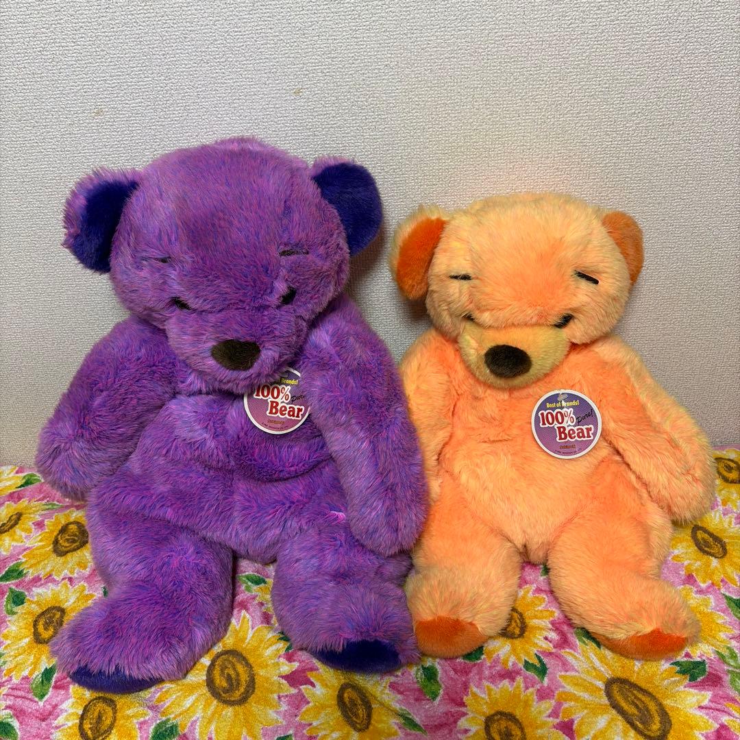 【レトロ】カラフル ジャンボベアー Best of Brands! L M