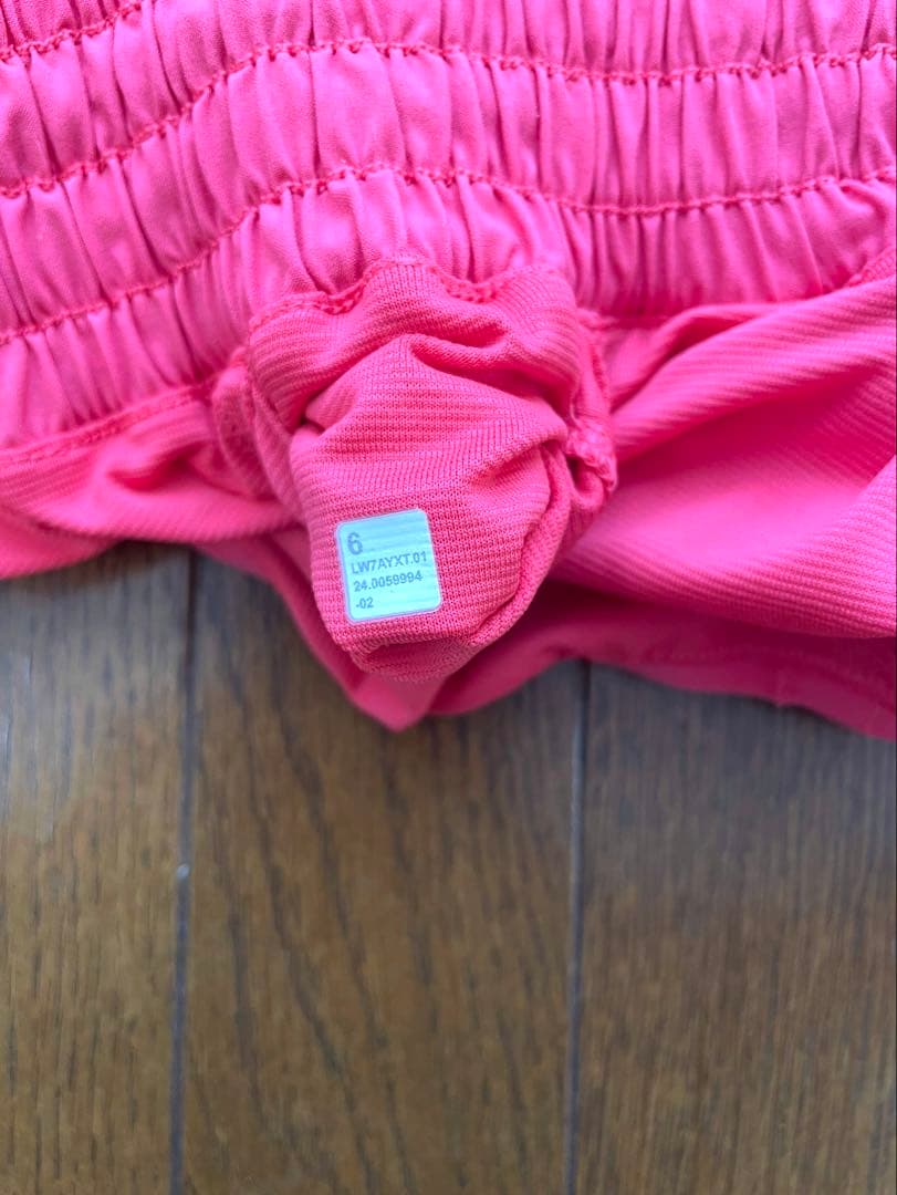 ルルレモン　半袖　ショットパンツ　上下セット　M