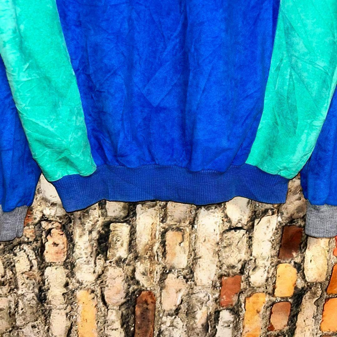 フランス製adidas 70s スリーバードベロア生地トラックジャケット