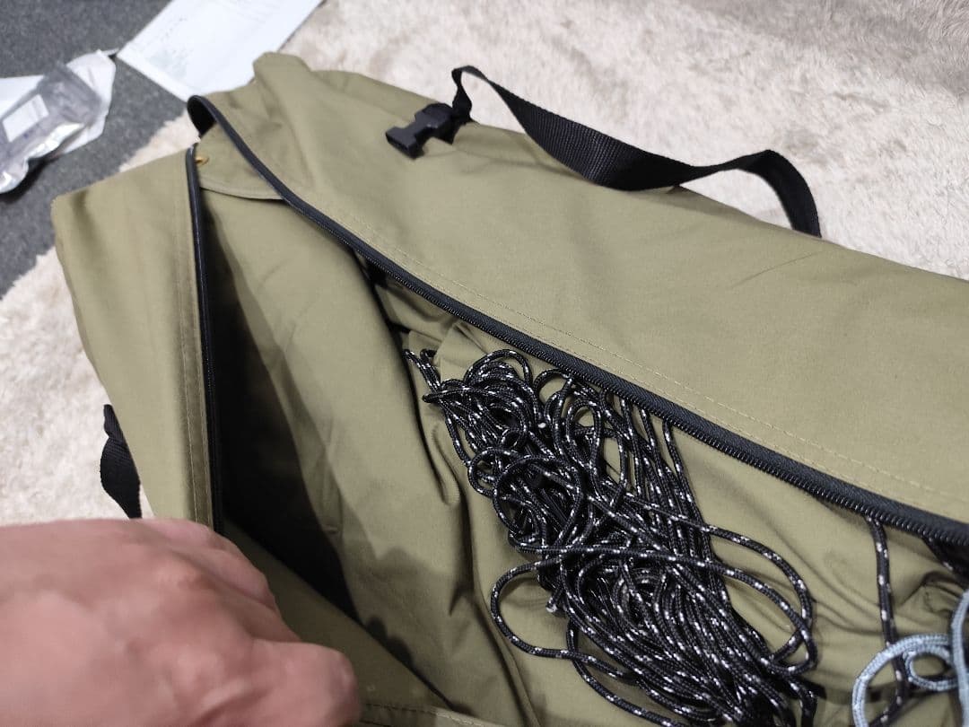 DOD NUNO-ICHI(M) タープ・シェード 1回使用のみ ヌノイチ 軍幕