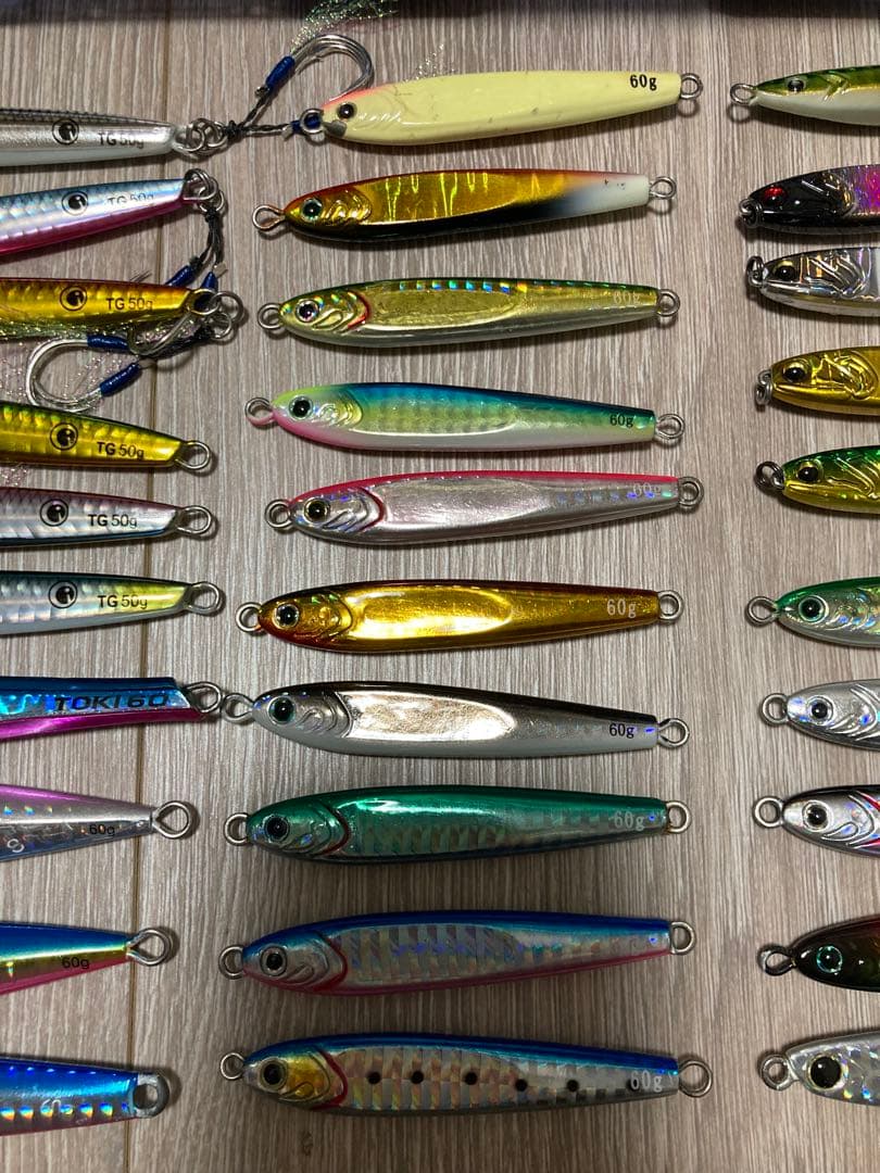 tgベイト タングステンジグ ライトジギングルアー　SLJメタルジグセット