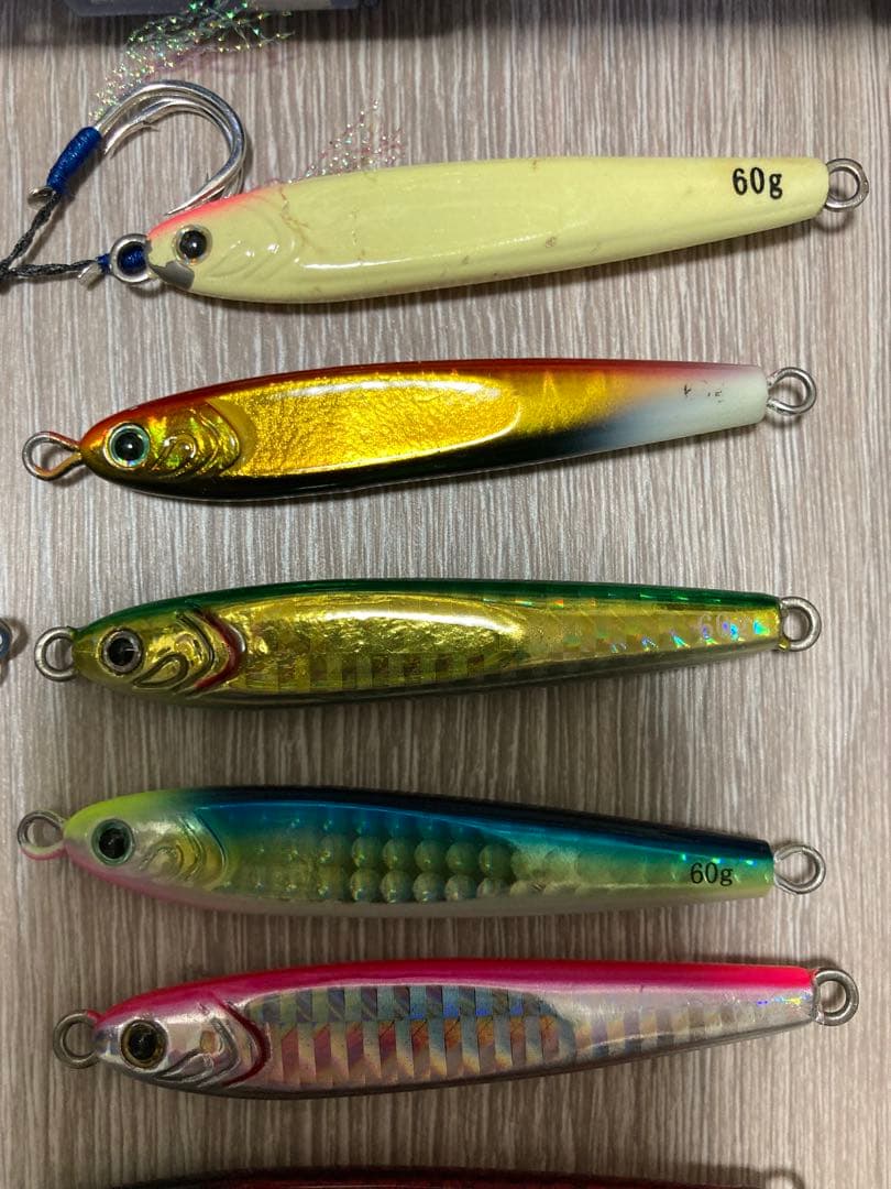 tgベイト タングステンジグ ライトジギングルアー　SLJメタルジグセット