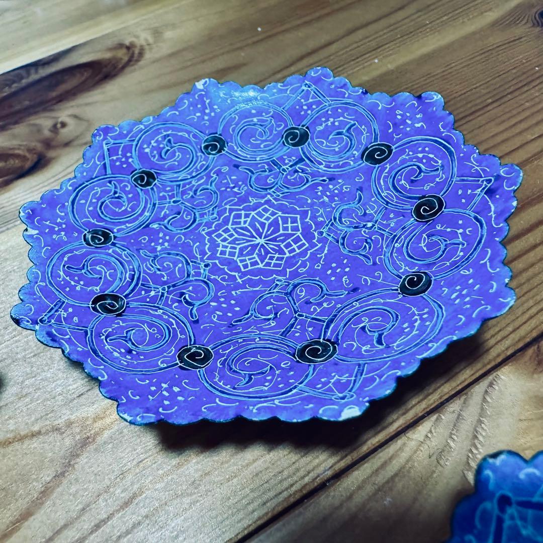 ペルシャ　エナメル皿 アクセサリートレイ エスニック　皿