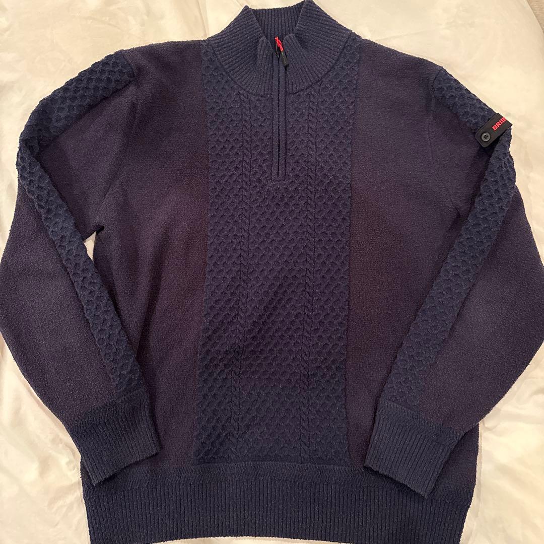 BRIEFING ブリーフィング　ハーフジップ ニット　セーター