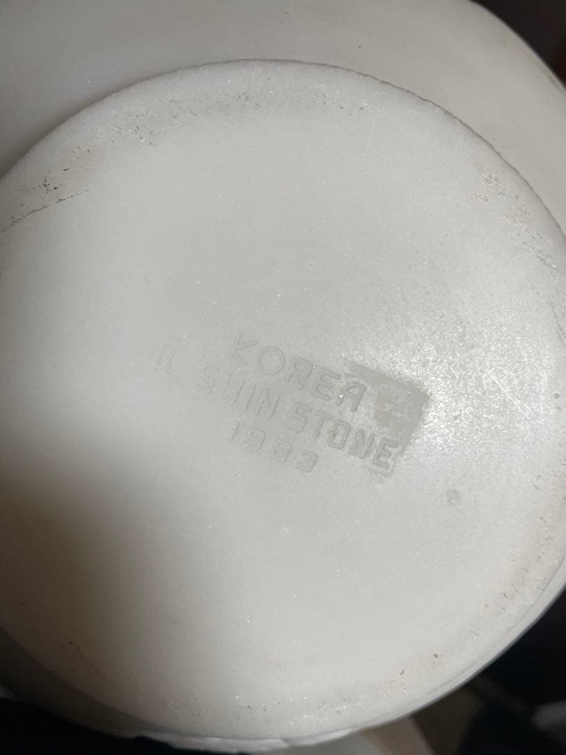 大理石製 龍彫刻ツボ 韓国統一教会 時代朝鮮美術 本品証明書付き