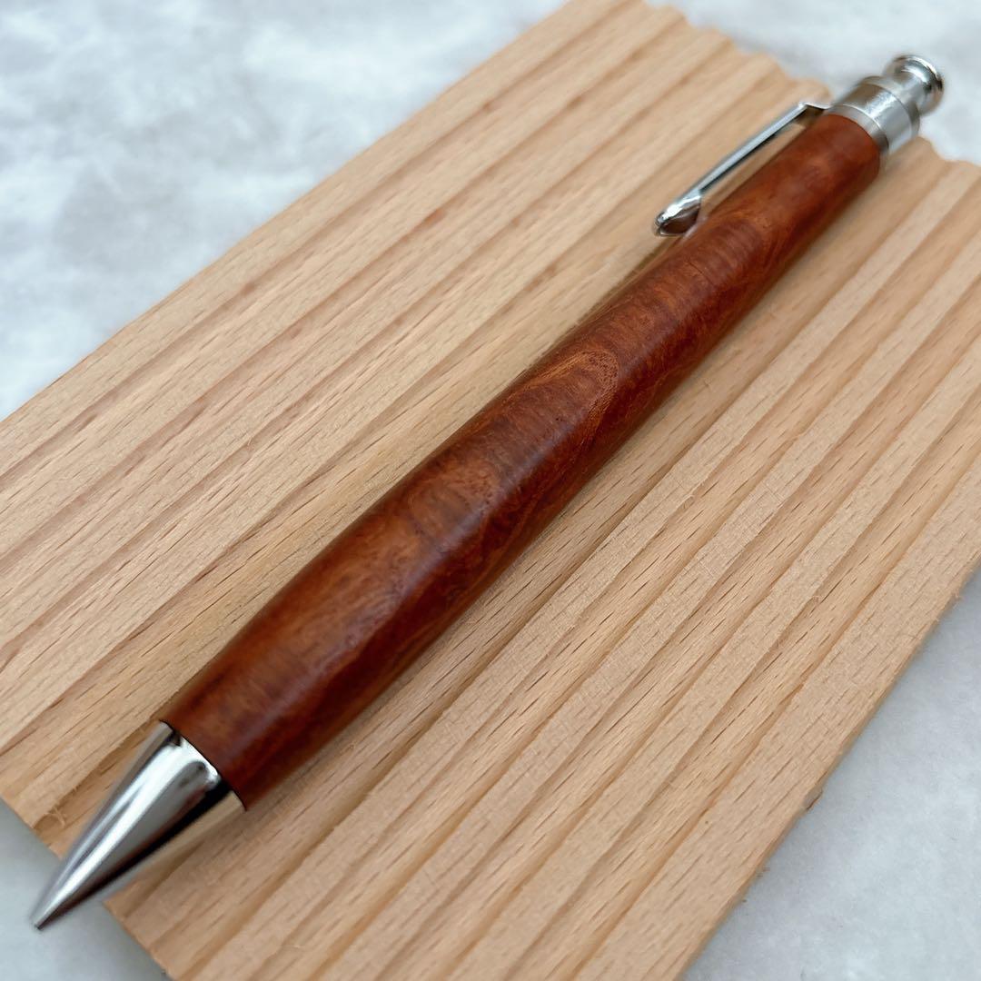 【24時間以内発送】工房楔 レースシーオーク 真鍮パイプ シャープペンシル