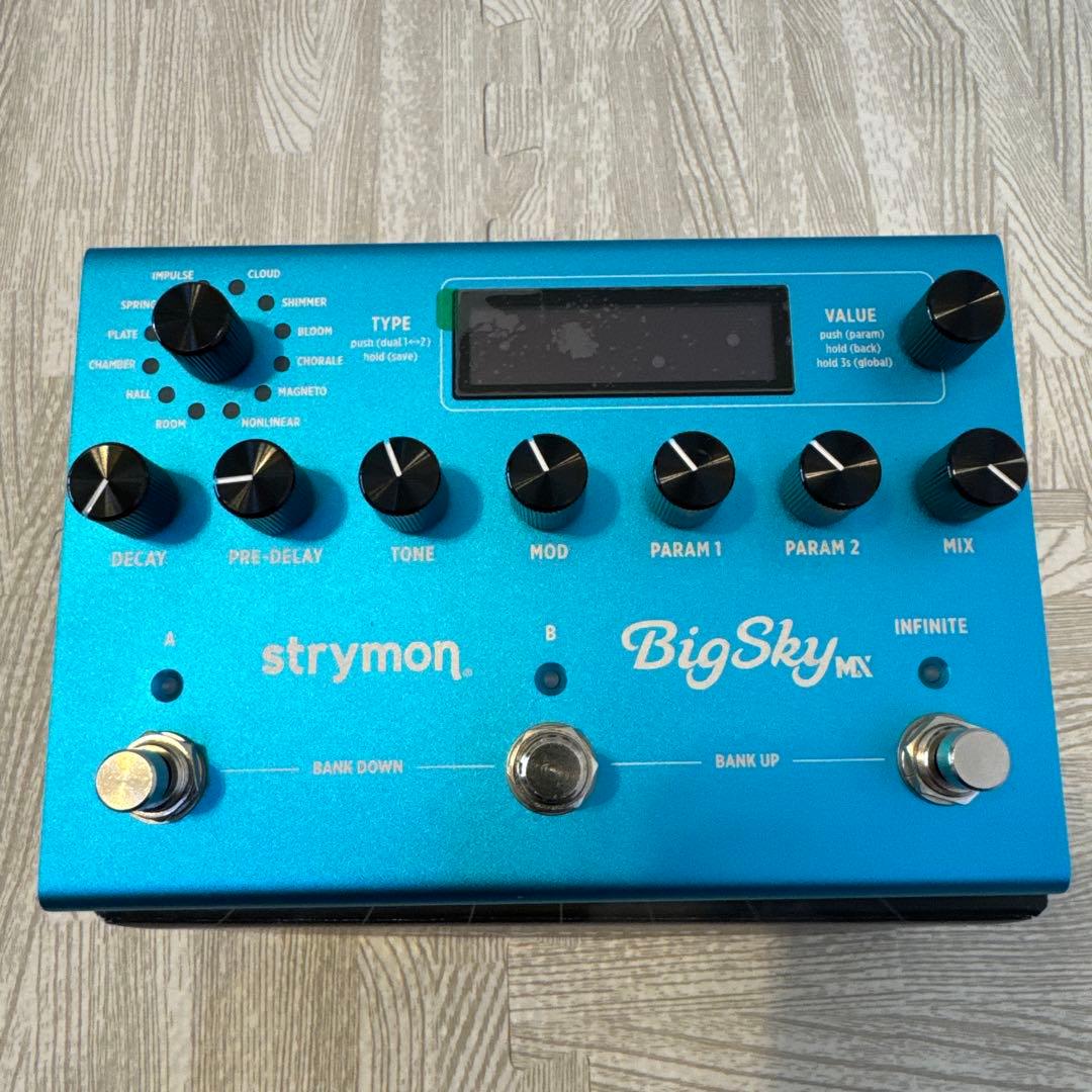 ギター strymon bigsky mx