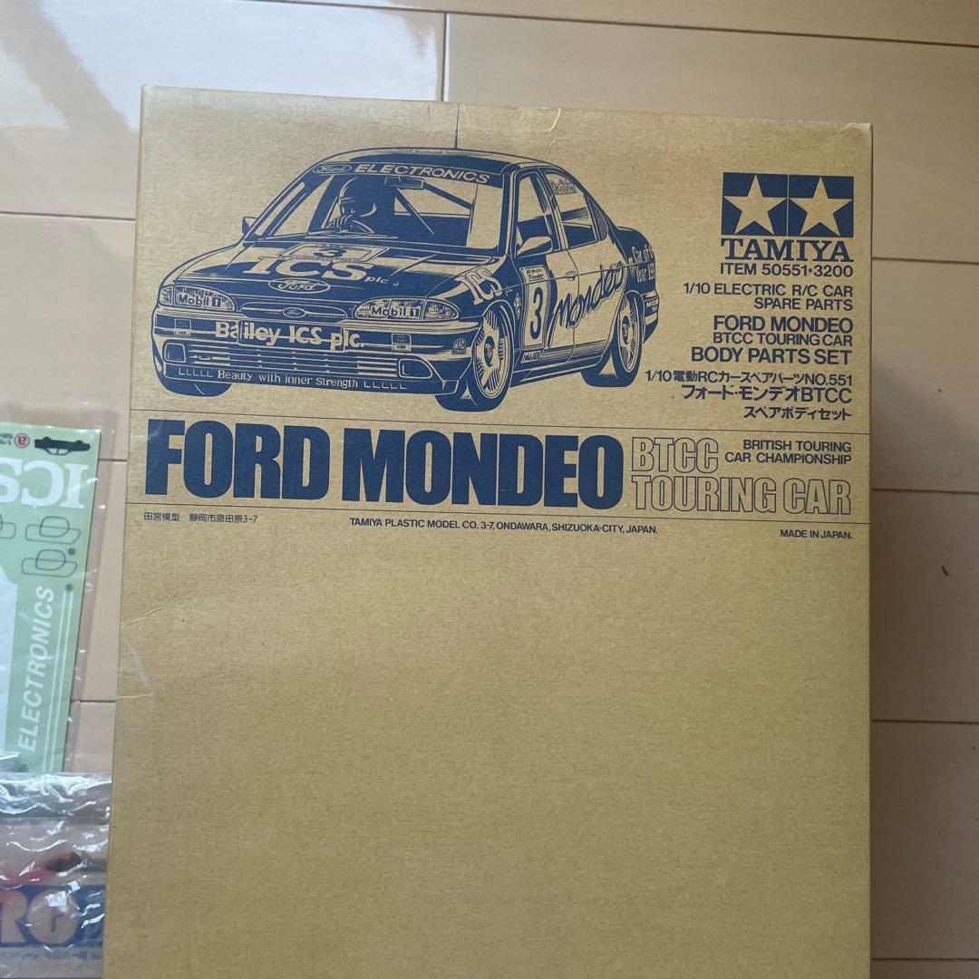 タミヤ　ラジコン　フォード　モンデオ　ＦＦ01 シャーシ　ビンテージ　ボディ