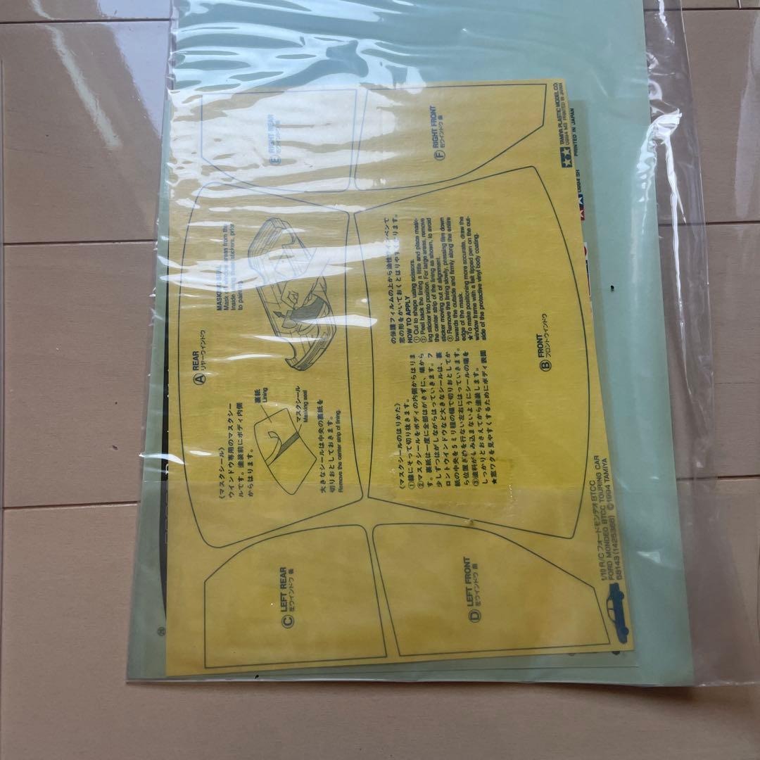 タミヤ　ラジコン　フォード　モンデオ　ＦＦ01 シャーシ　ビンテージ　ボディ