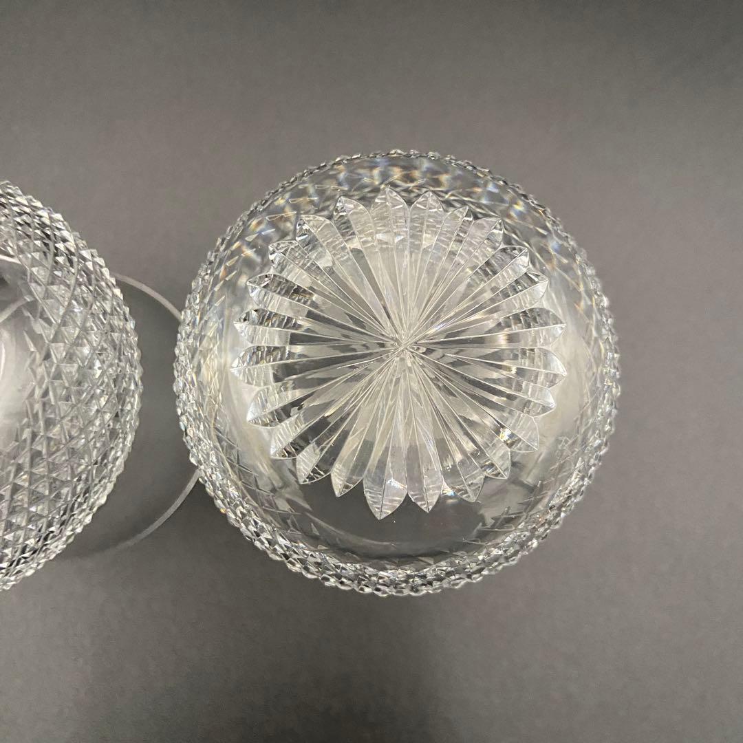 エジンバラ クリスタル アザミグラス 2客 ショットグラス ウィスキー 日本酒